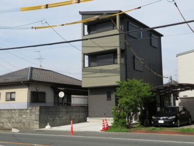 狭小３階建て嘉島モデルハウス