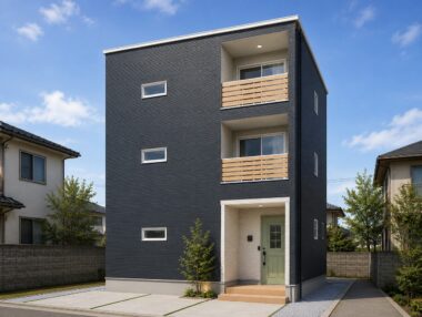 狭小３階建て熊本市西区U様邸